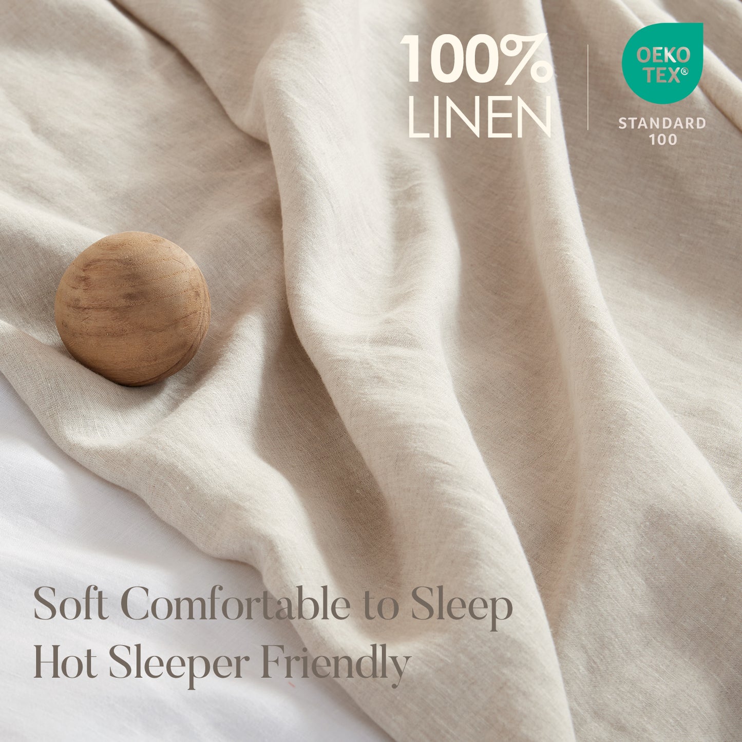 100% Linen Duvet Cover Set