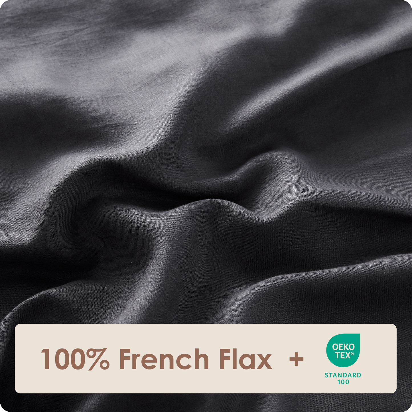 100% Linen Duvet Cover Set