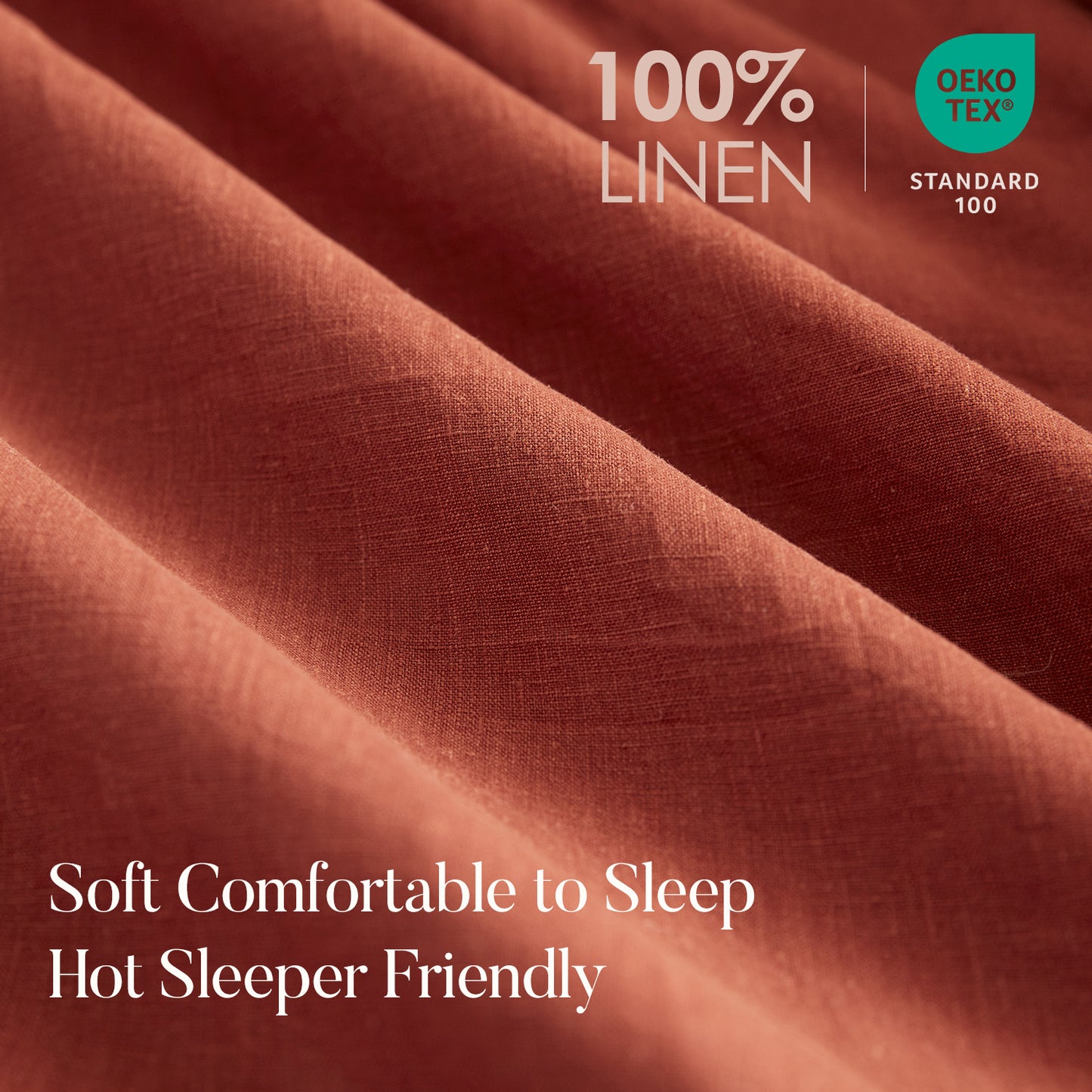 100% Linen Duvet Cover Set