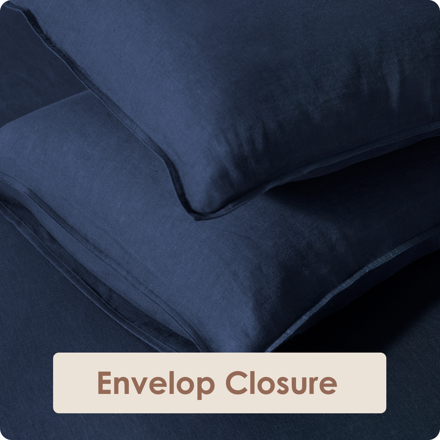 100% Linen Duvet Cover Set
