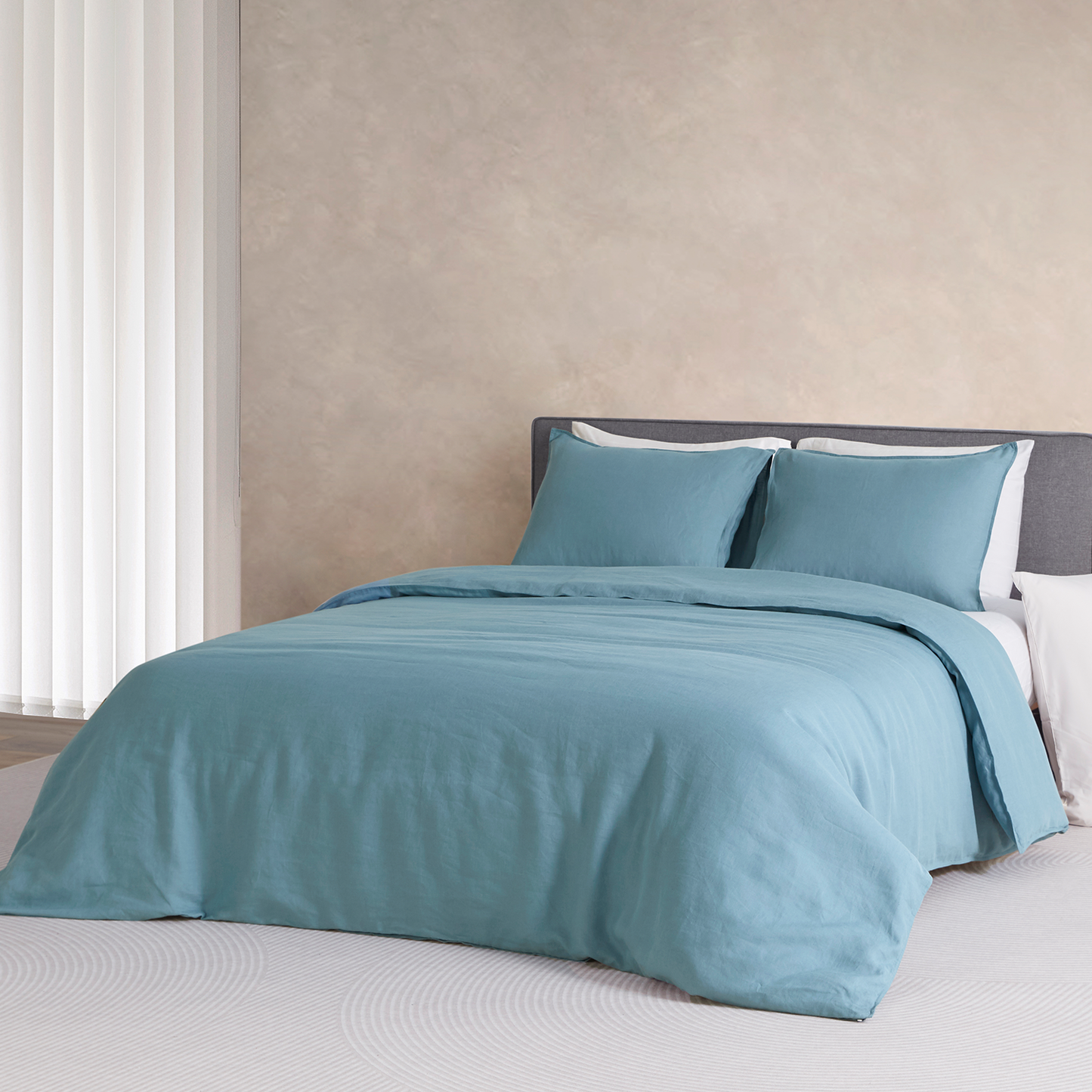 100% Linen Duvet Cover Set