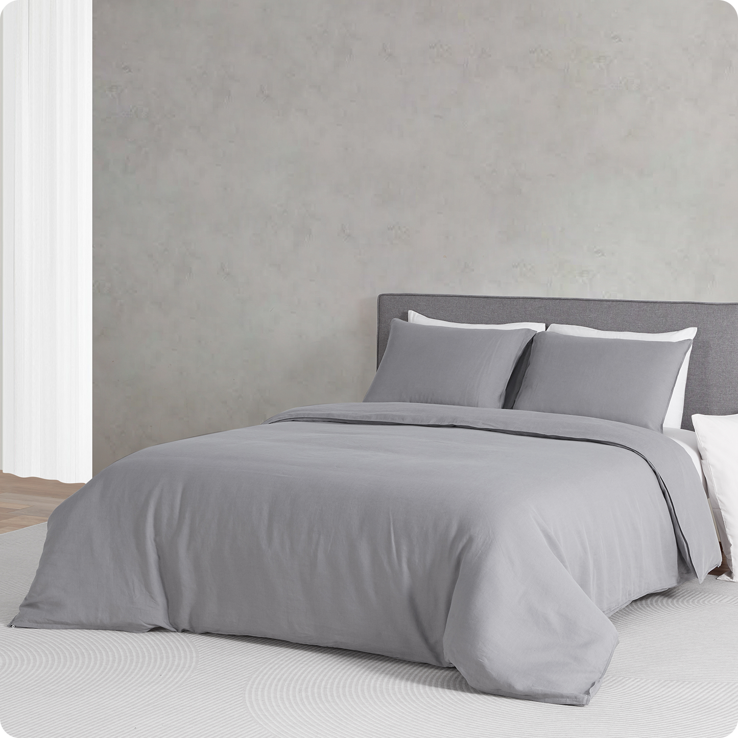 100% Linen Duvet Cover Set