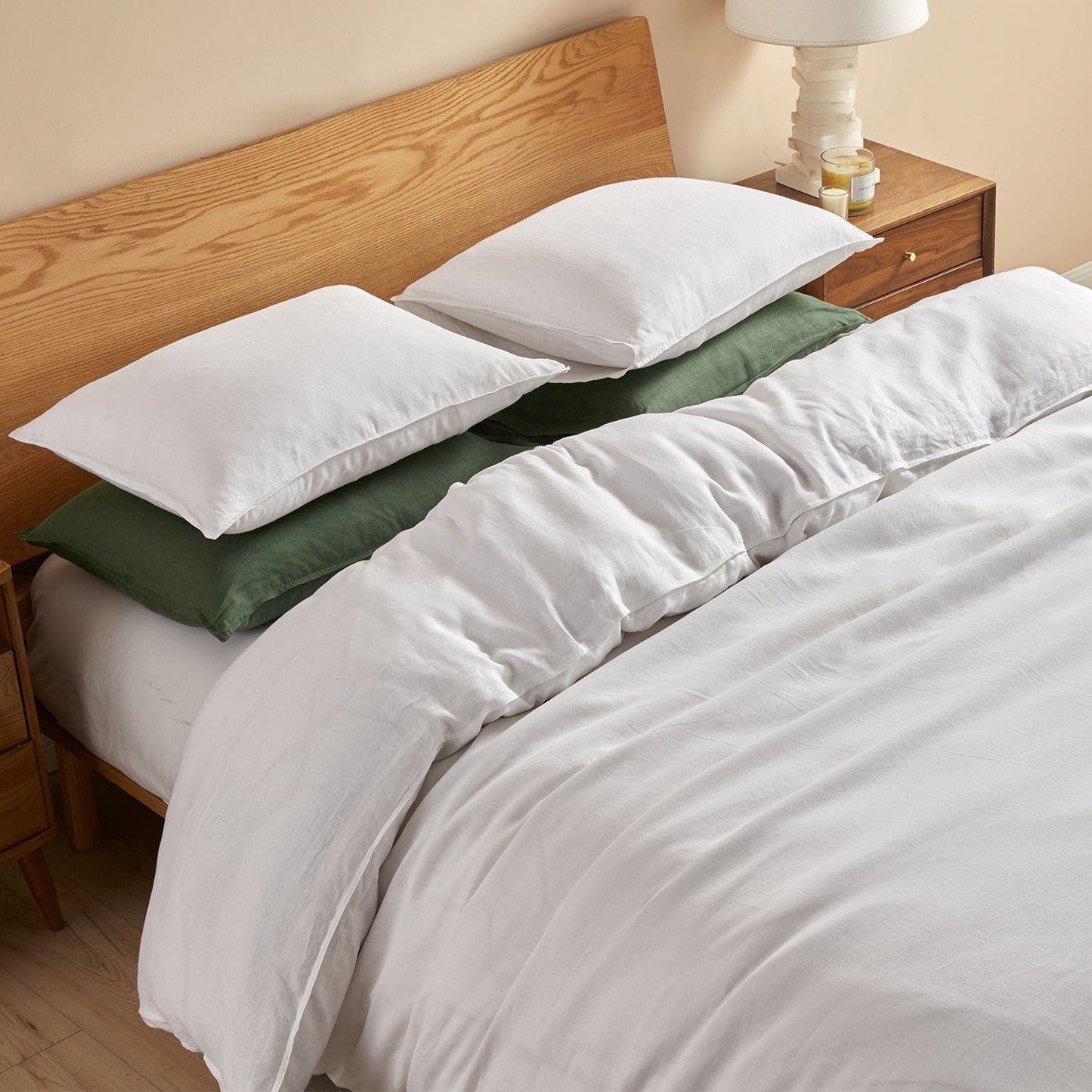 100% Linen Duvet Cover Set