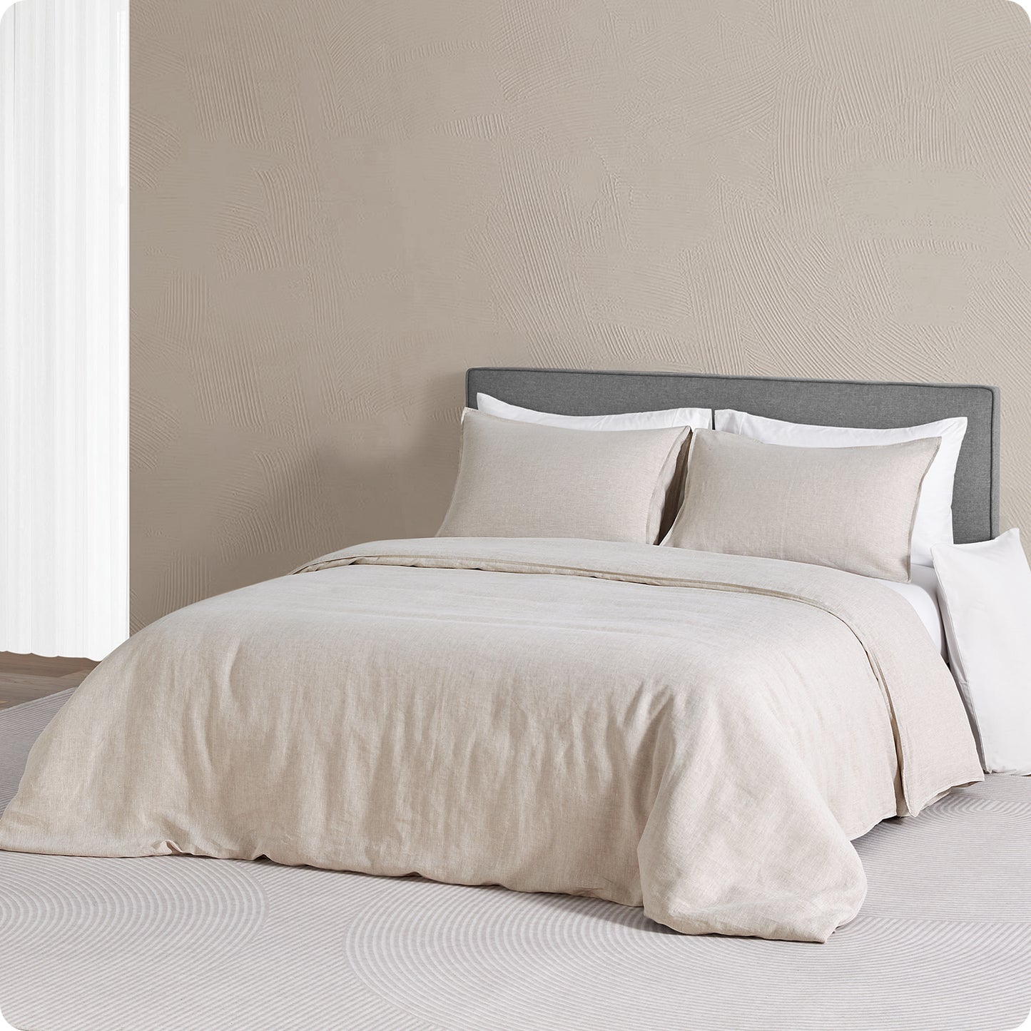100% Linen Duvet Cover Set