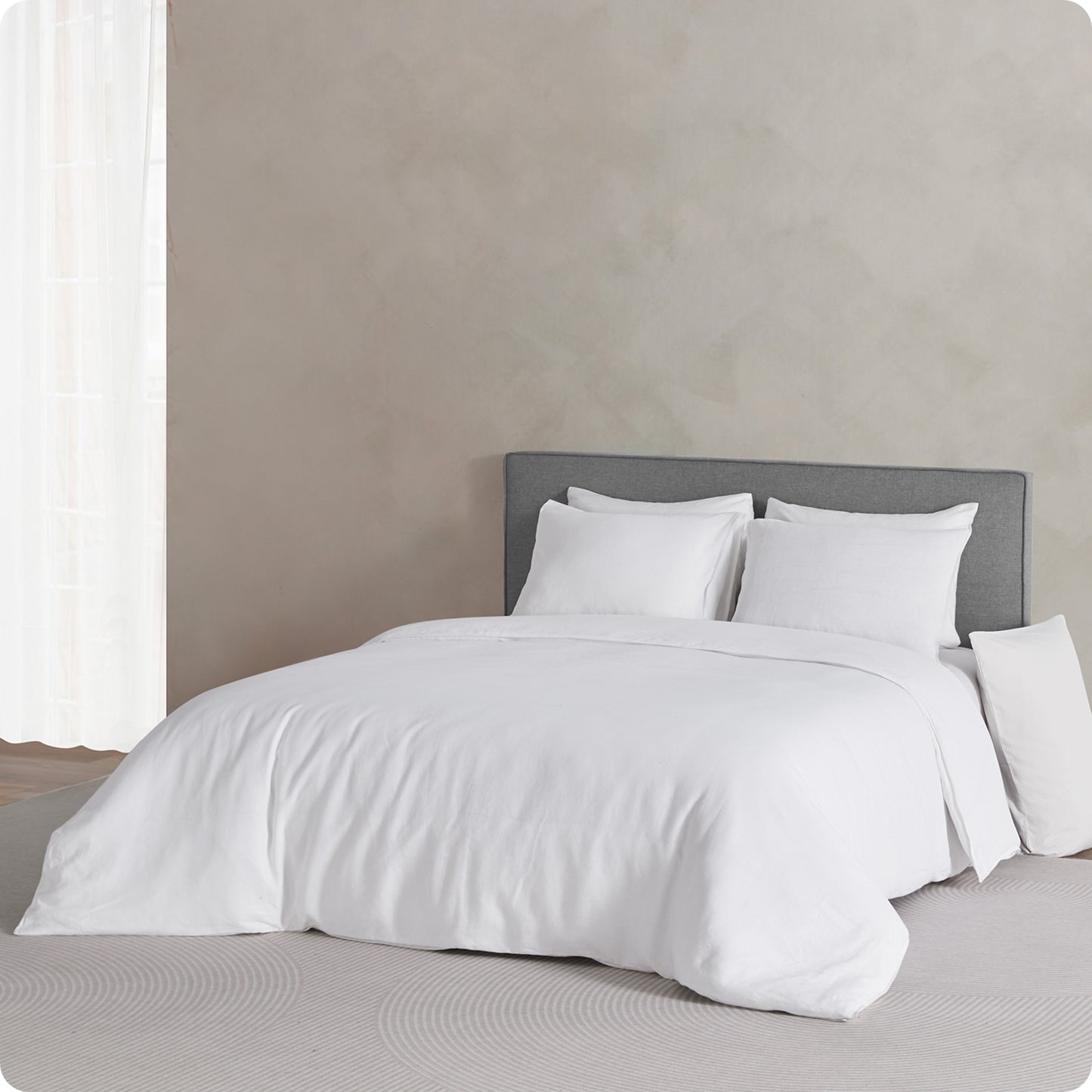 100% Linen Duvet Cover Set
