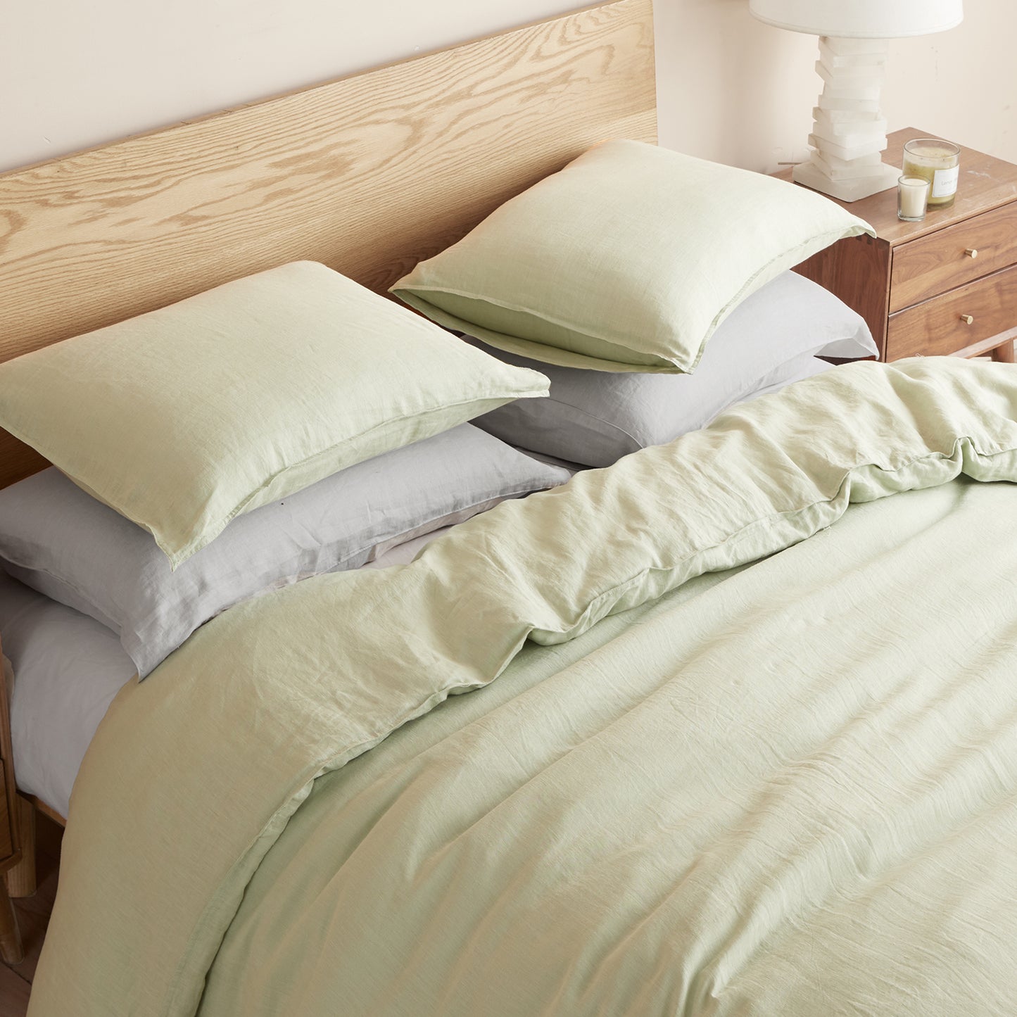 100% Linen Duvet Cover Set