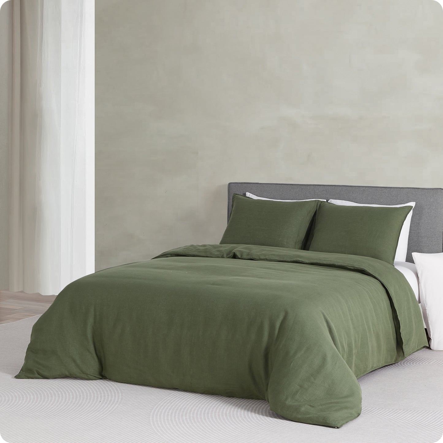 100% Linen Duvet Cover Set