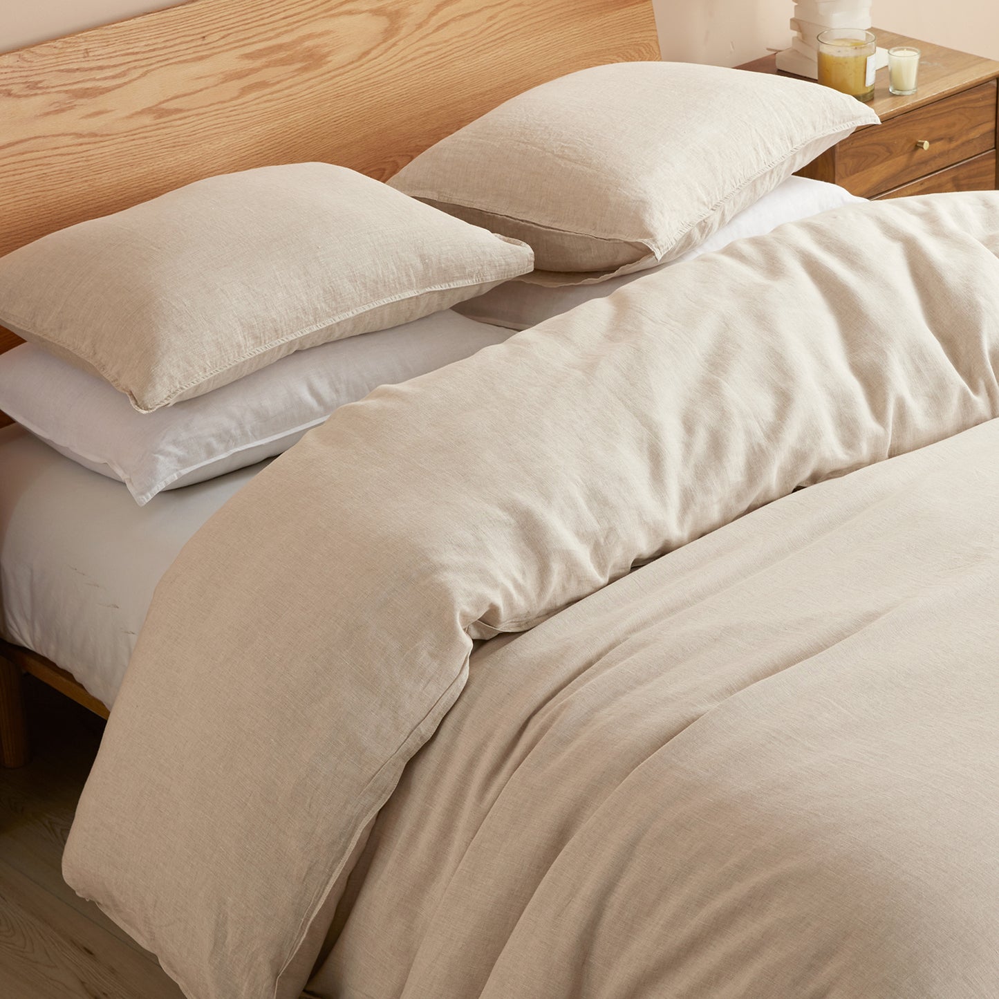 100% Linen Duvet Cover Set
