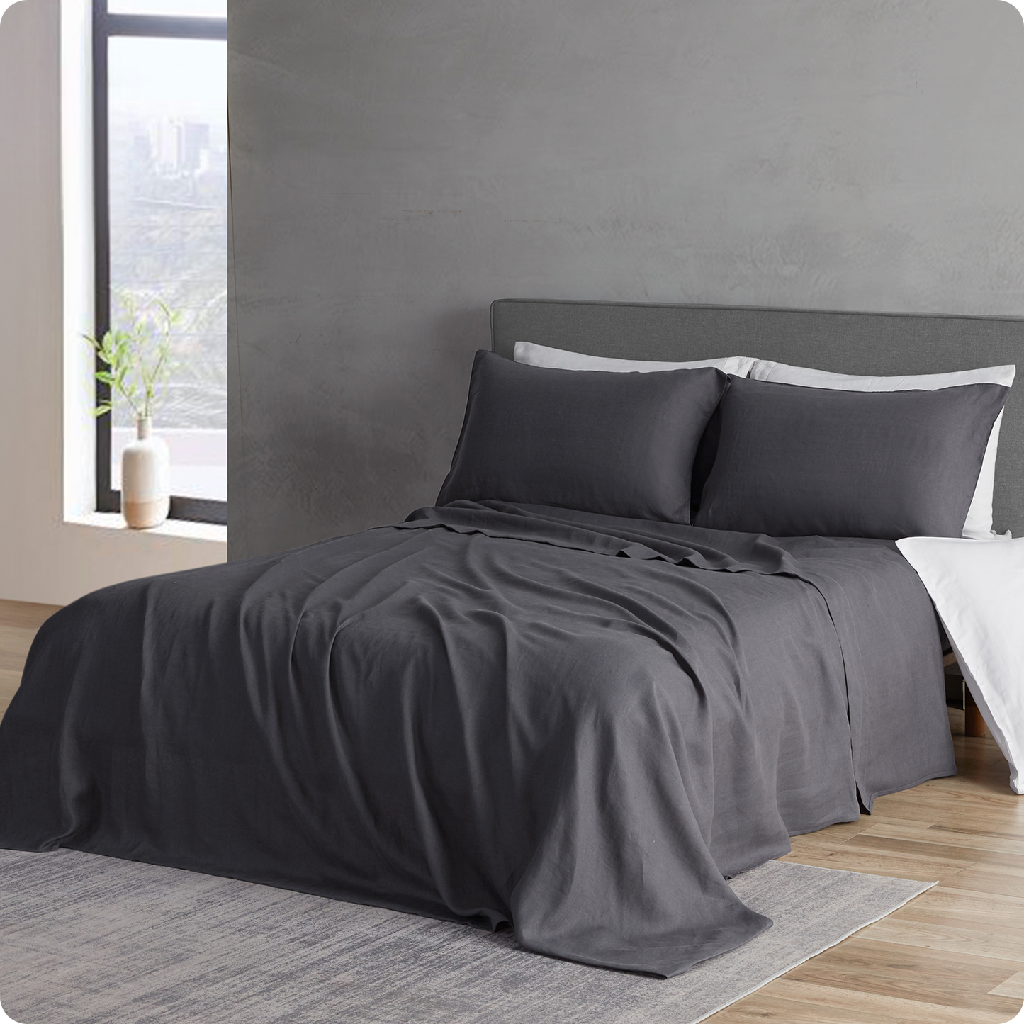 100% Linen Sheet Set