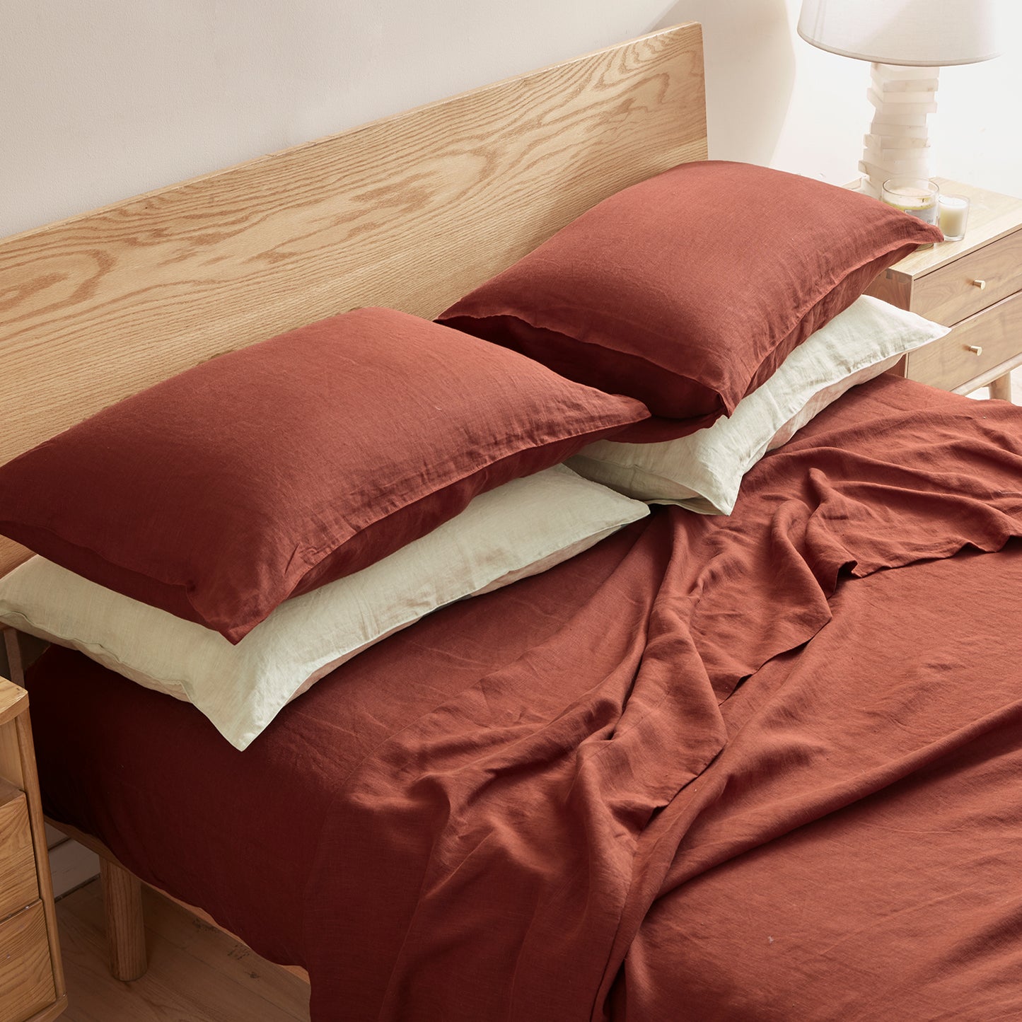 100% Linen Sheet Set