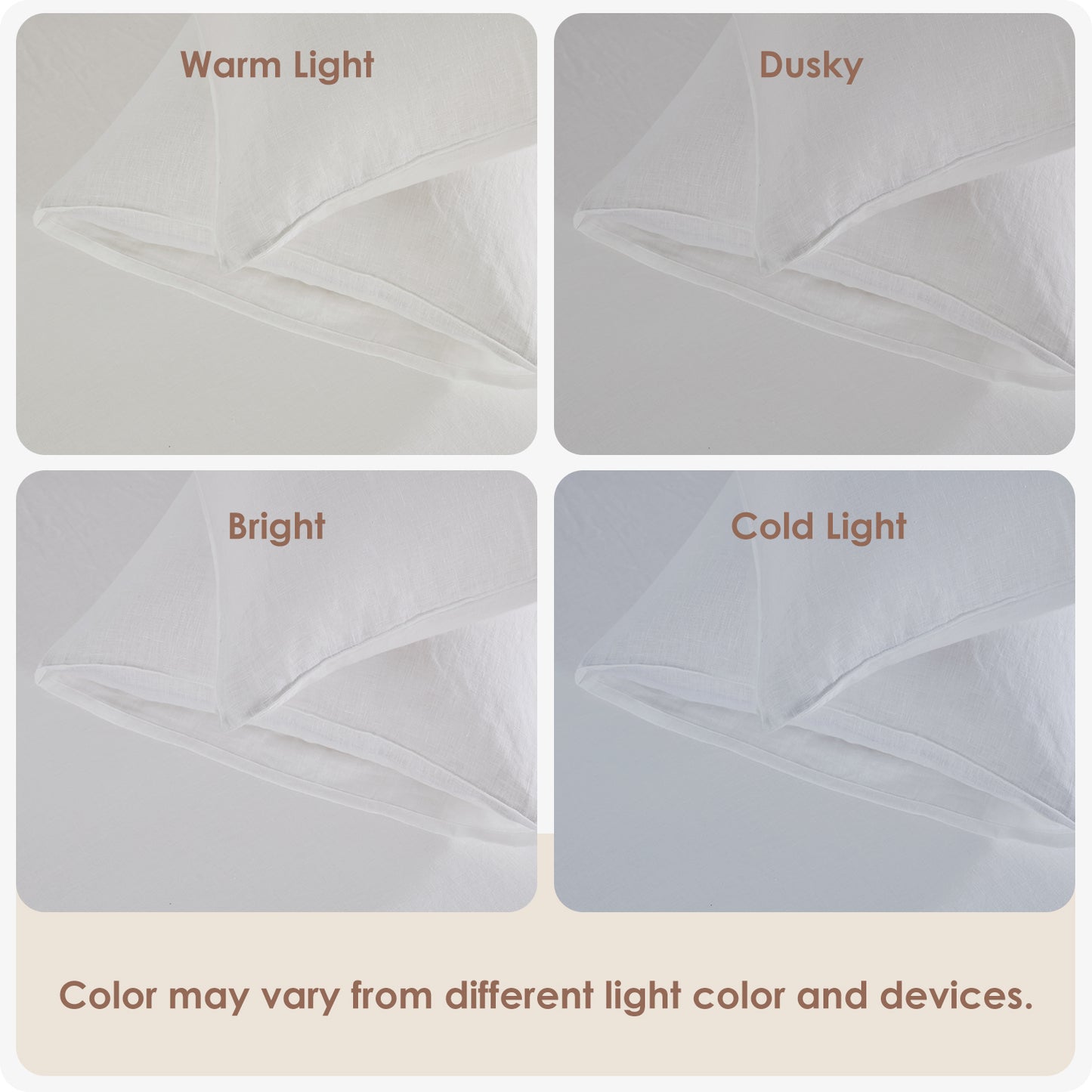 100% Linen Duvet Cover Set