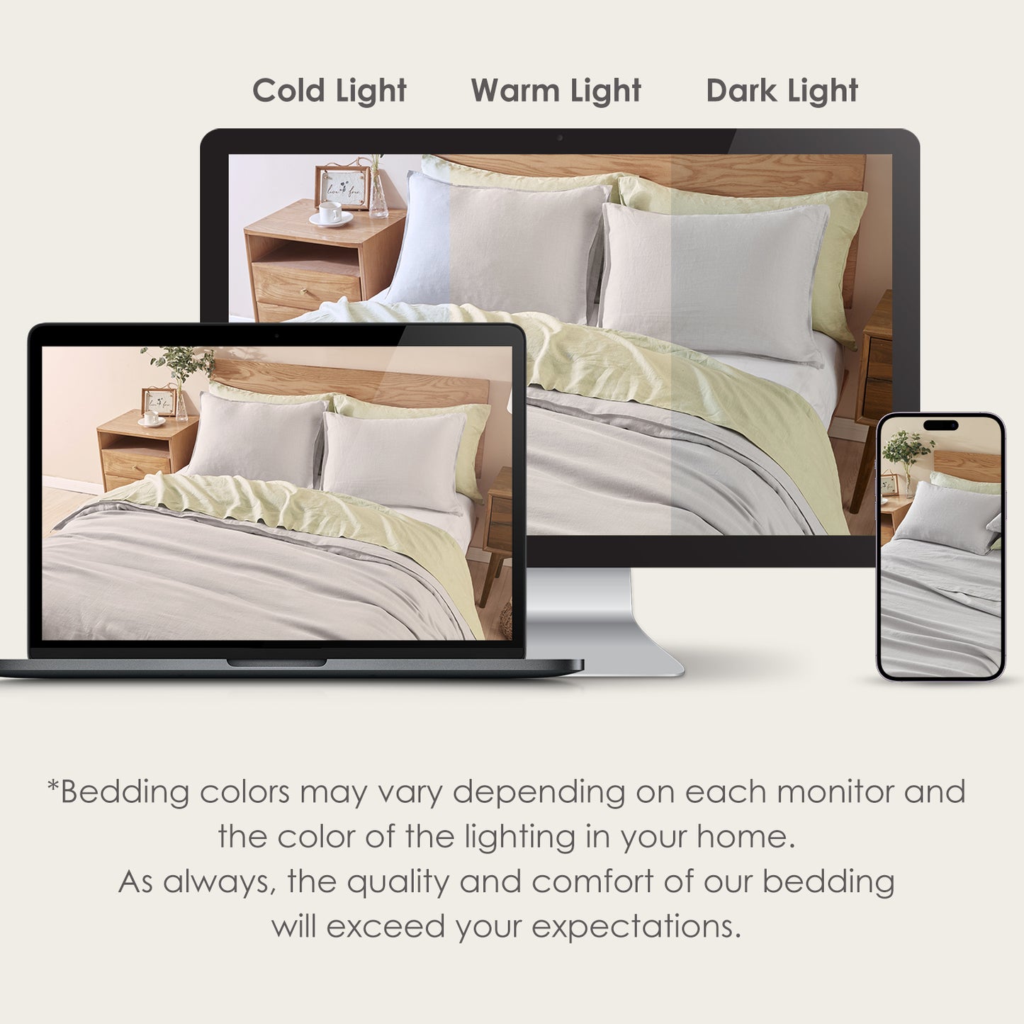 100% Linen Duvet Cover Set