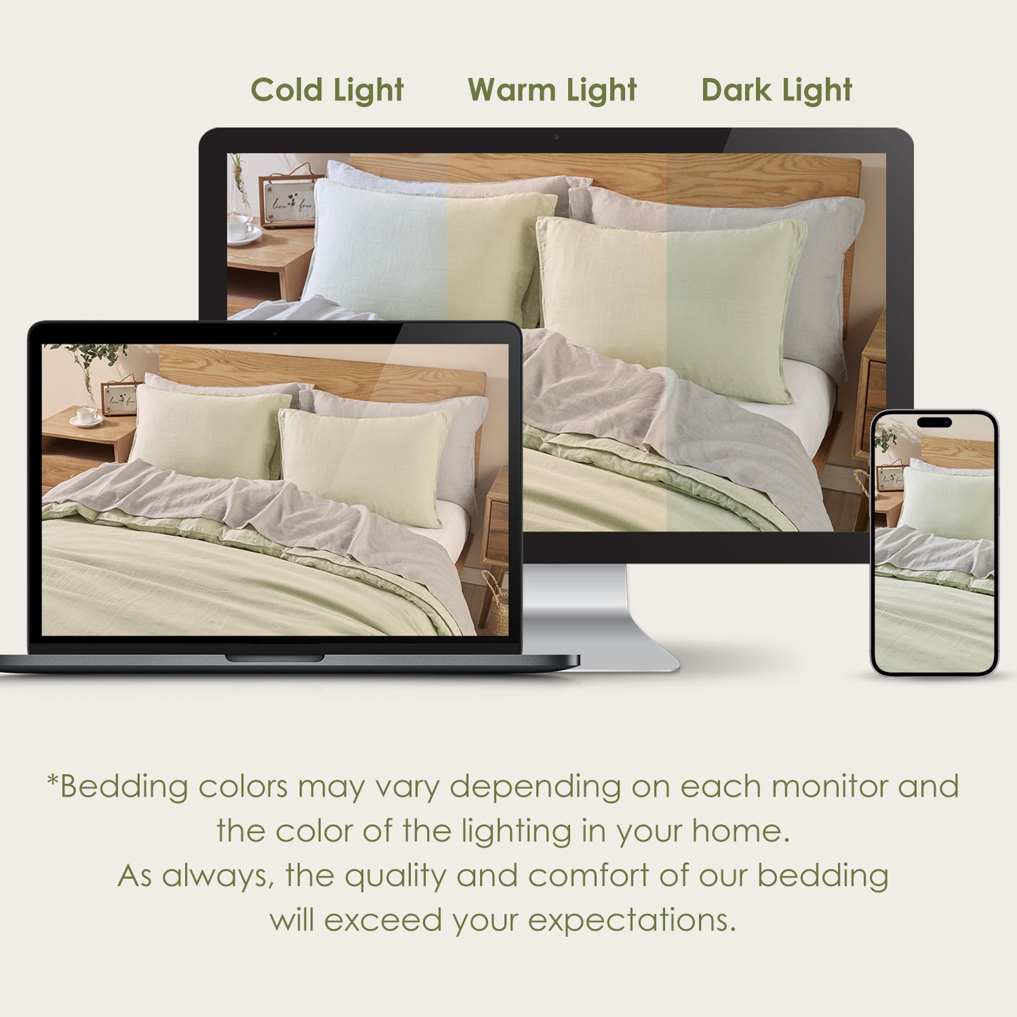 100% Linen Duvet Cover Set