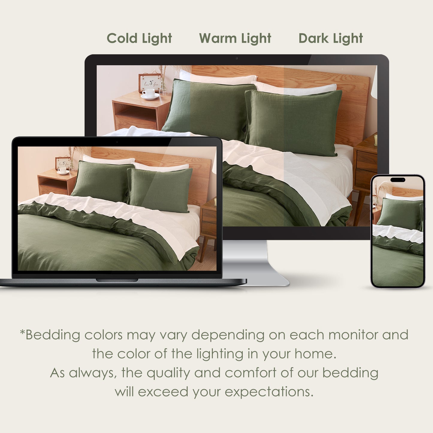 100% Linen Duvet Cover Set