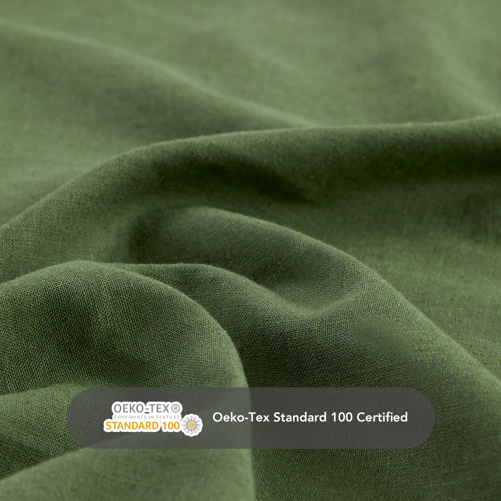 Linen Cotton Blend Sheet Set