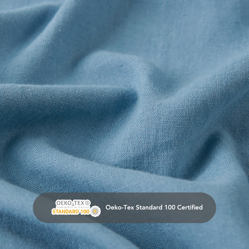 Linen Cotton Blend Sheet Set