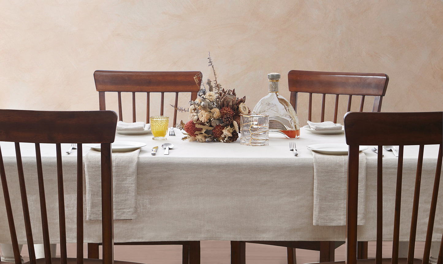 100% Linen Tablecloth