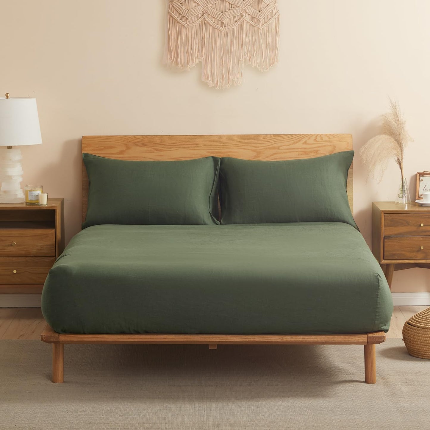 100% Linen Fitted Sheet