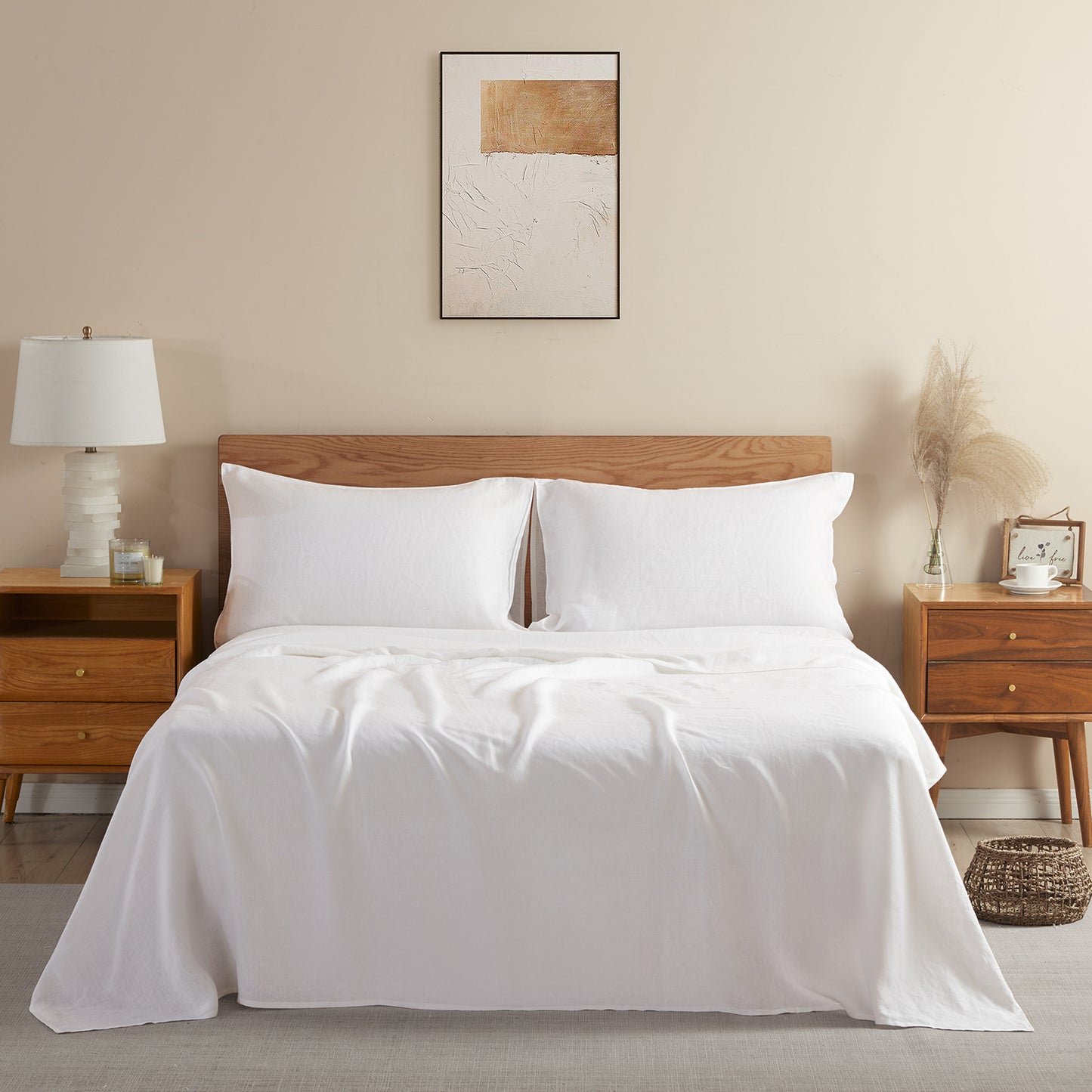 100% Linen Sheet Set