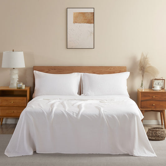 100% Linen Sheet Set