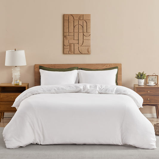 100% Linen Duvet Cover Set