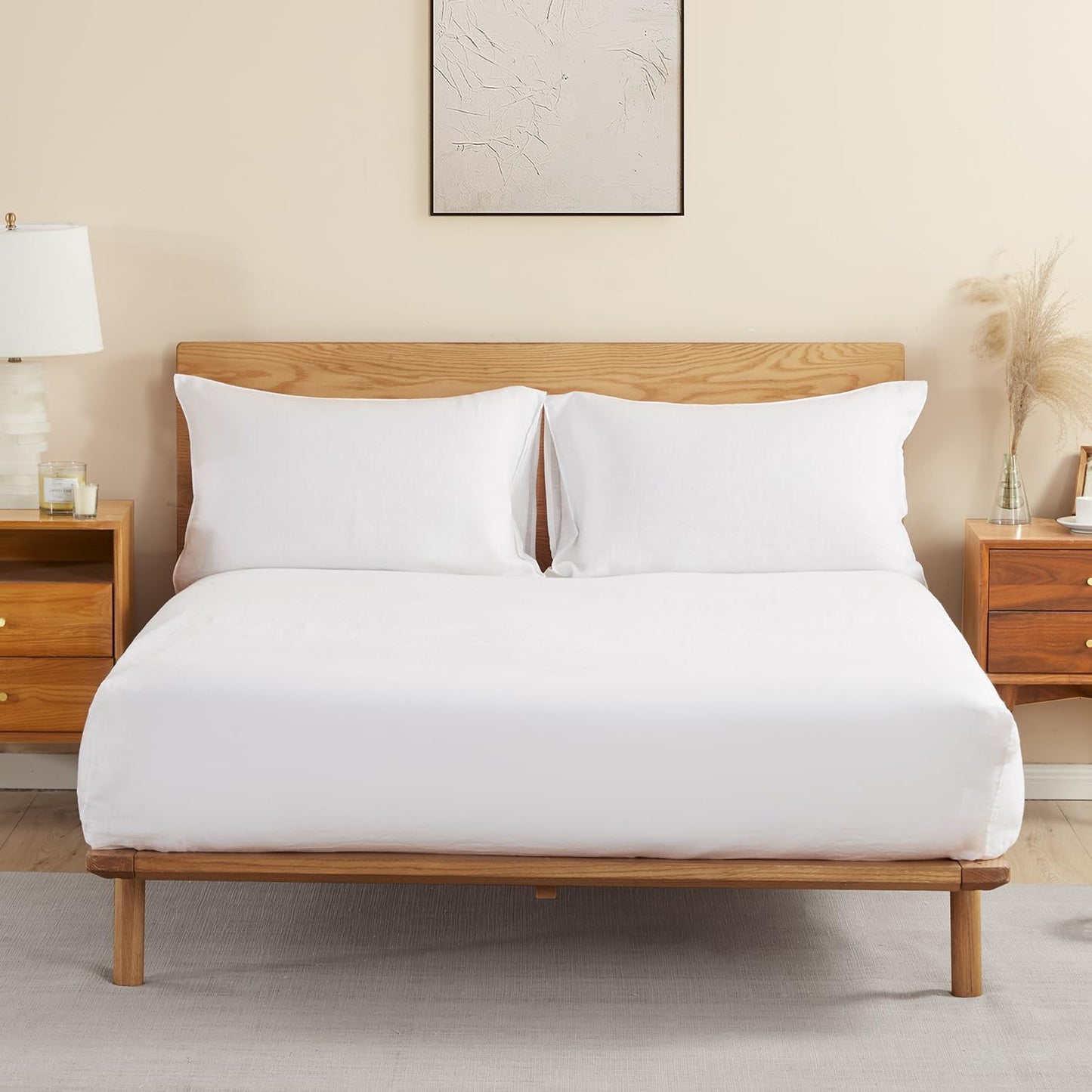 100% Linen Fitted Sheet