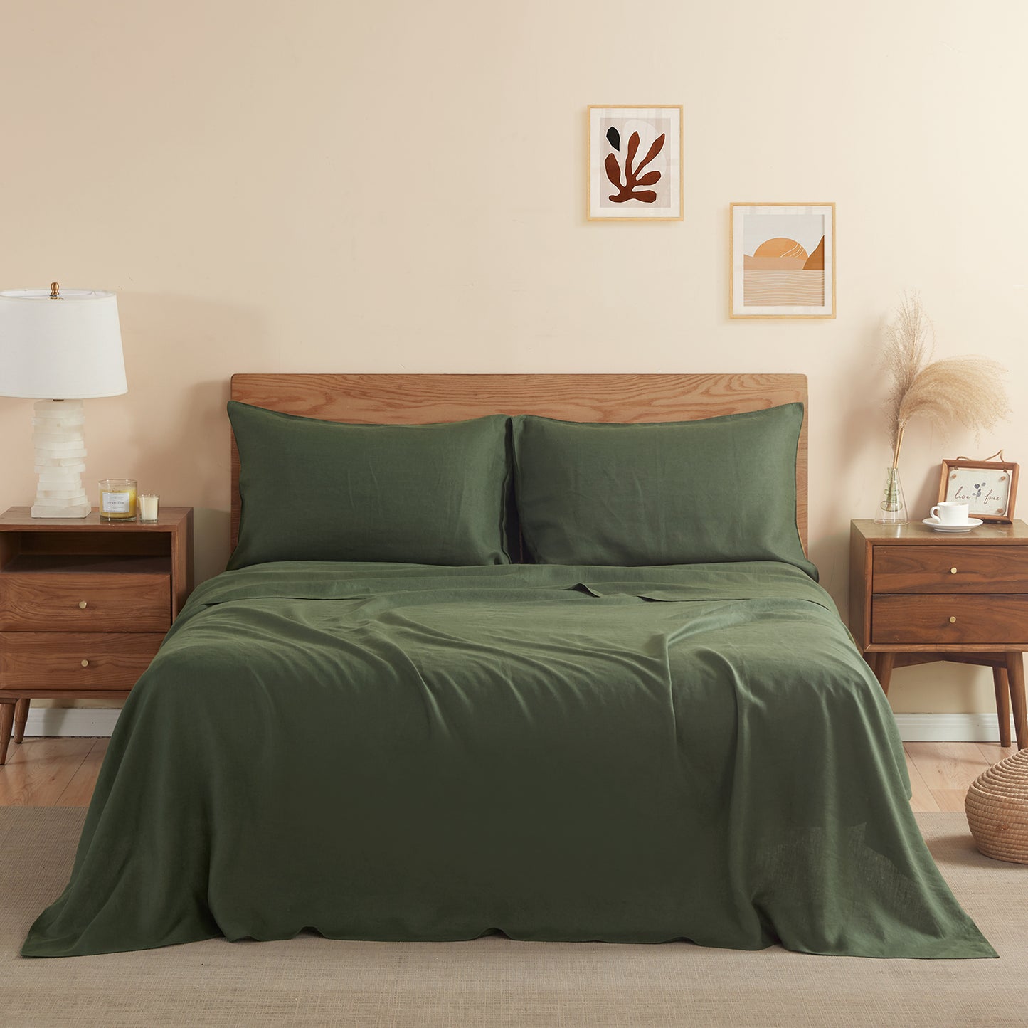 100% Linen Sheet Set