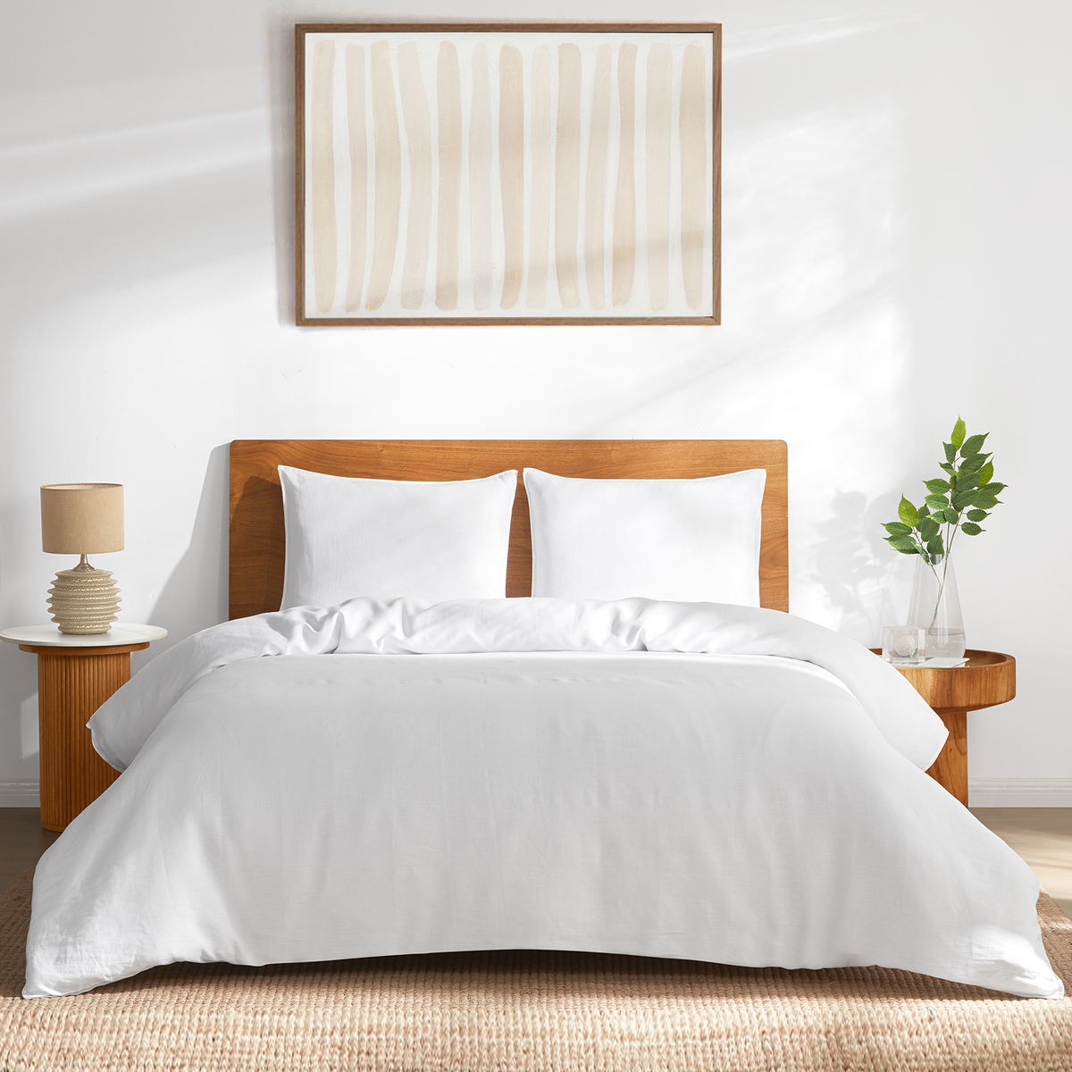 100% Linen Duvet Cover Set