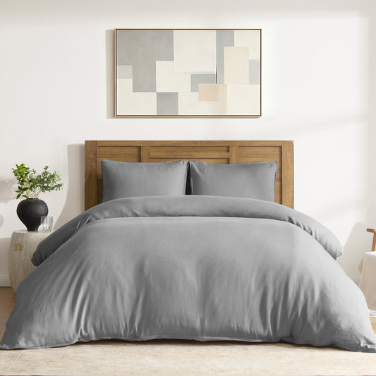 100% Linen Duvet Cover Set