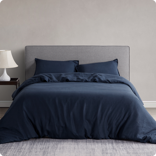 100% Linen Duvet Cover Set