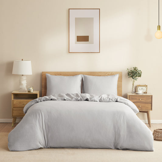 100% Linen Duvet Cover Set