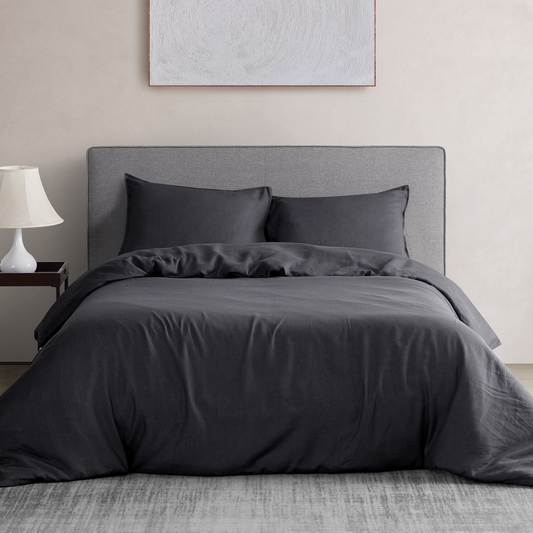 100% Linen Duvet Cover Set