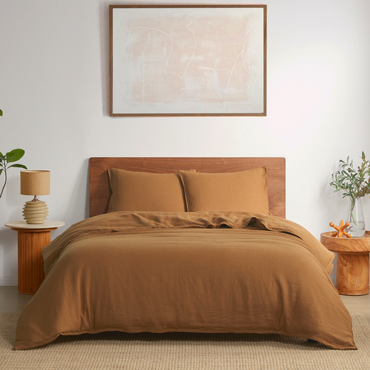 100% Linen Duvet Cover Set