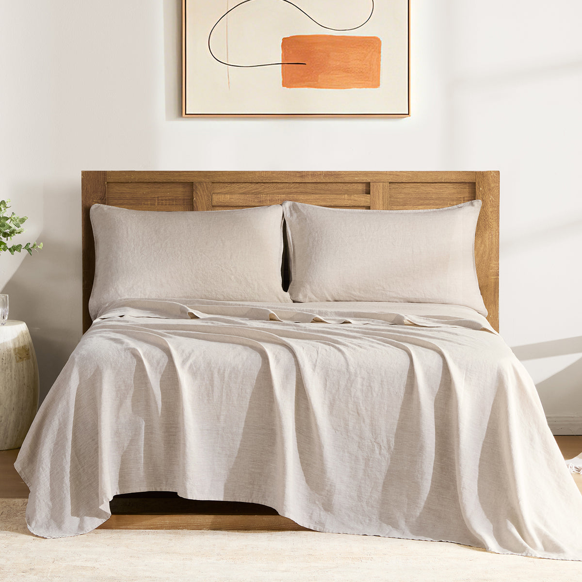100% Linen Sheet Set