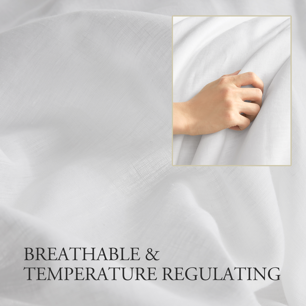 100% Linen Duvet Cover Set