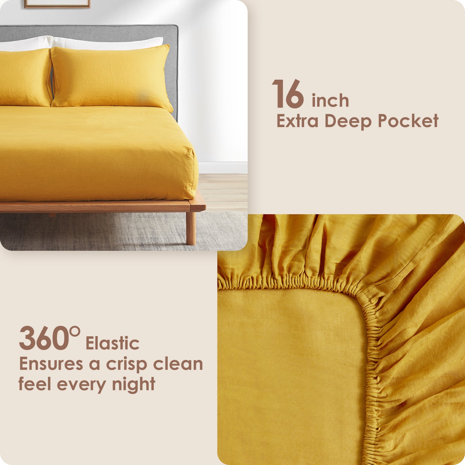 Little Sheet Duo – Mustard