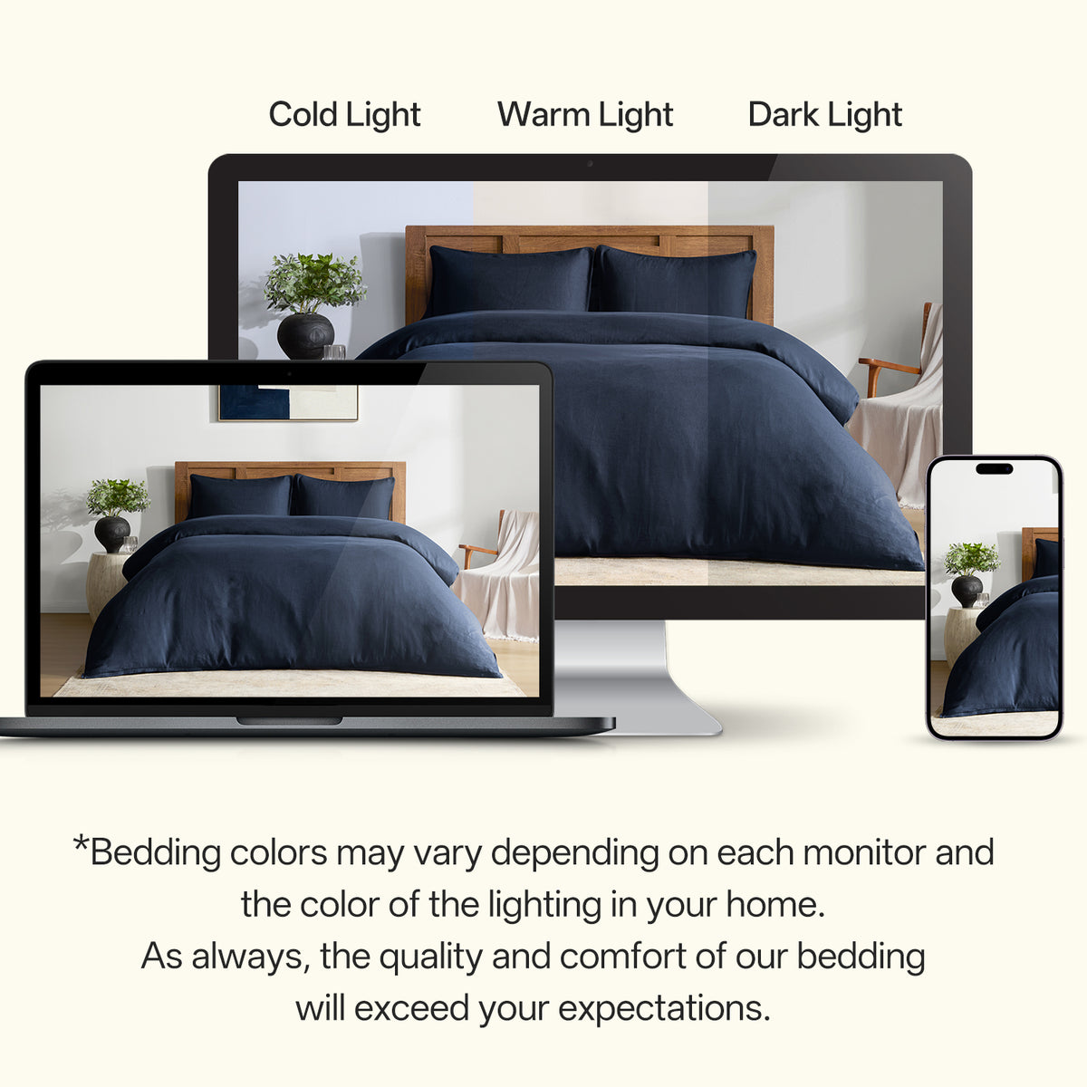 100% Linen Duvet Cover Set