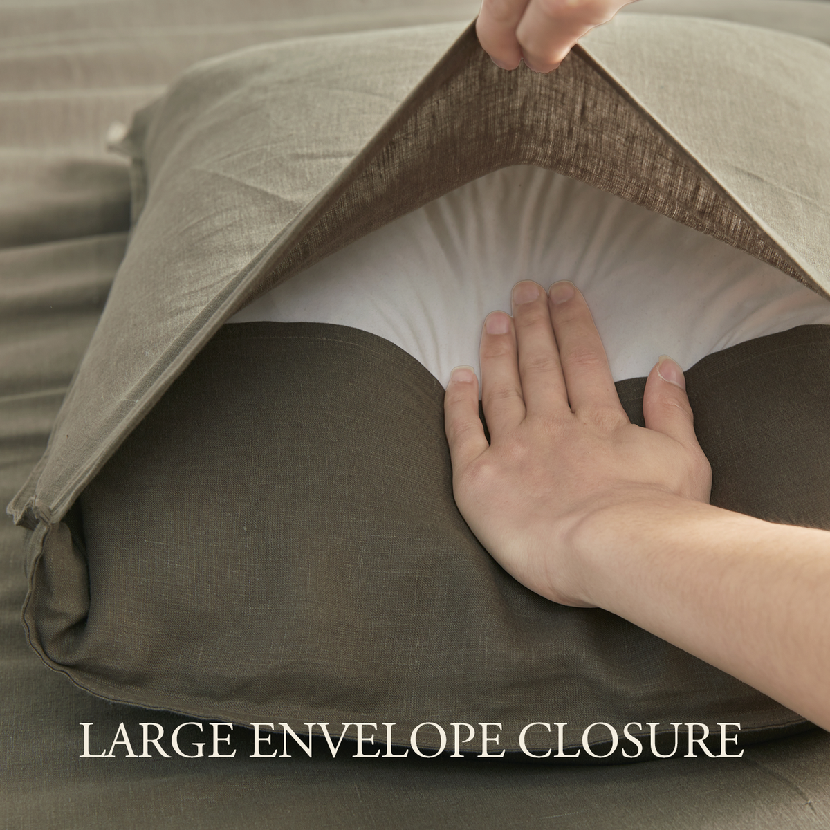 100% Linen Duvet Cover Set