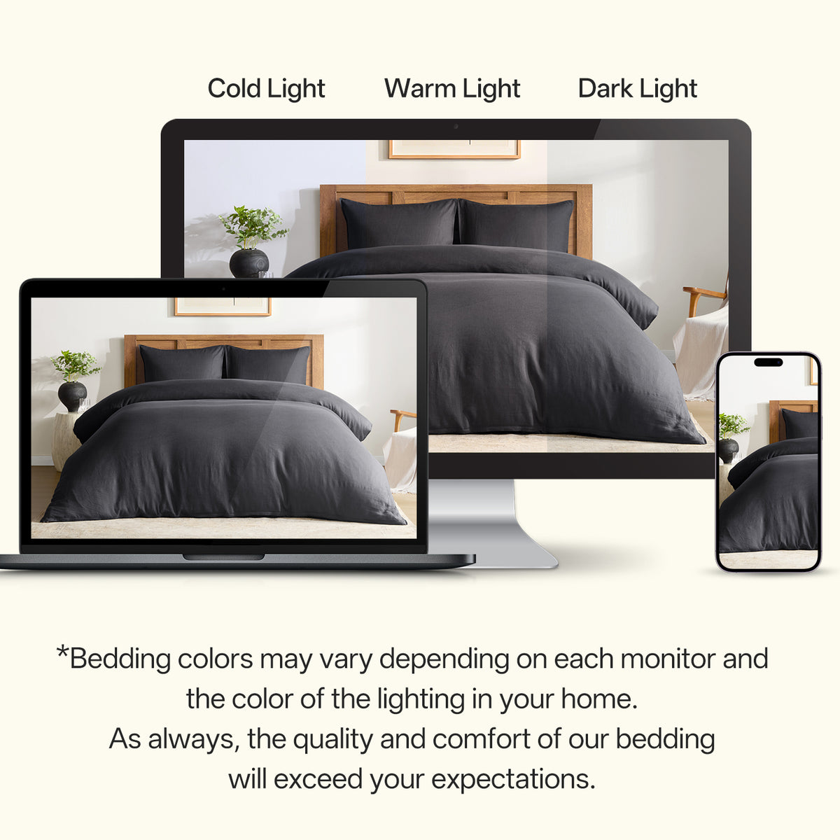 100% Linen Duvet Cover Set