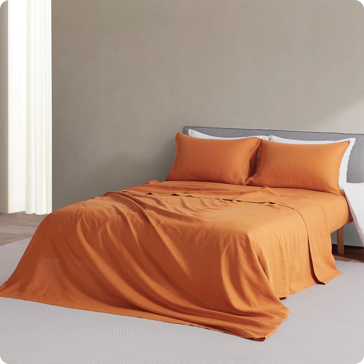 100% Linen Sheet Set