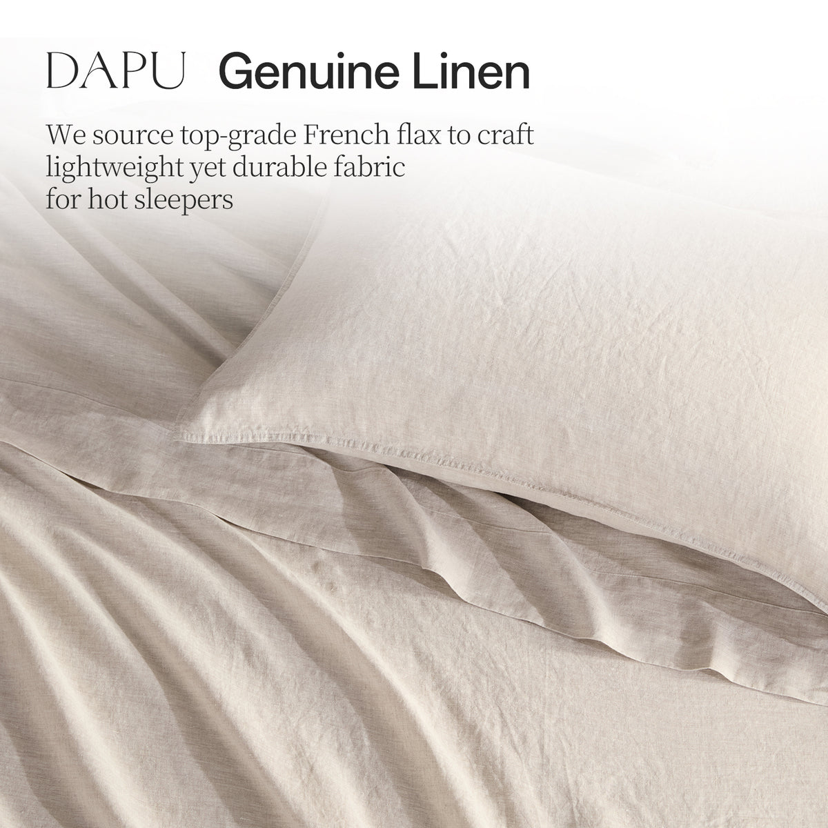 100% Linen Sheet Set