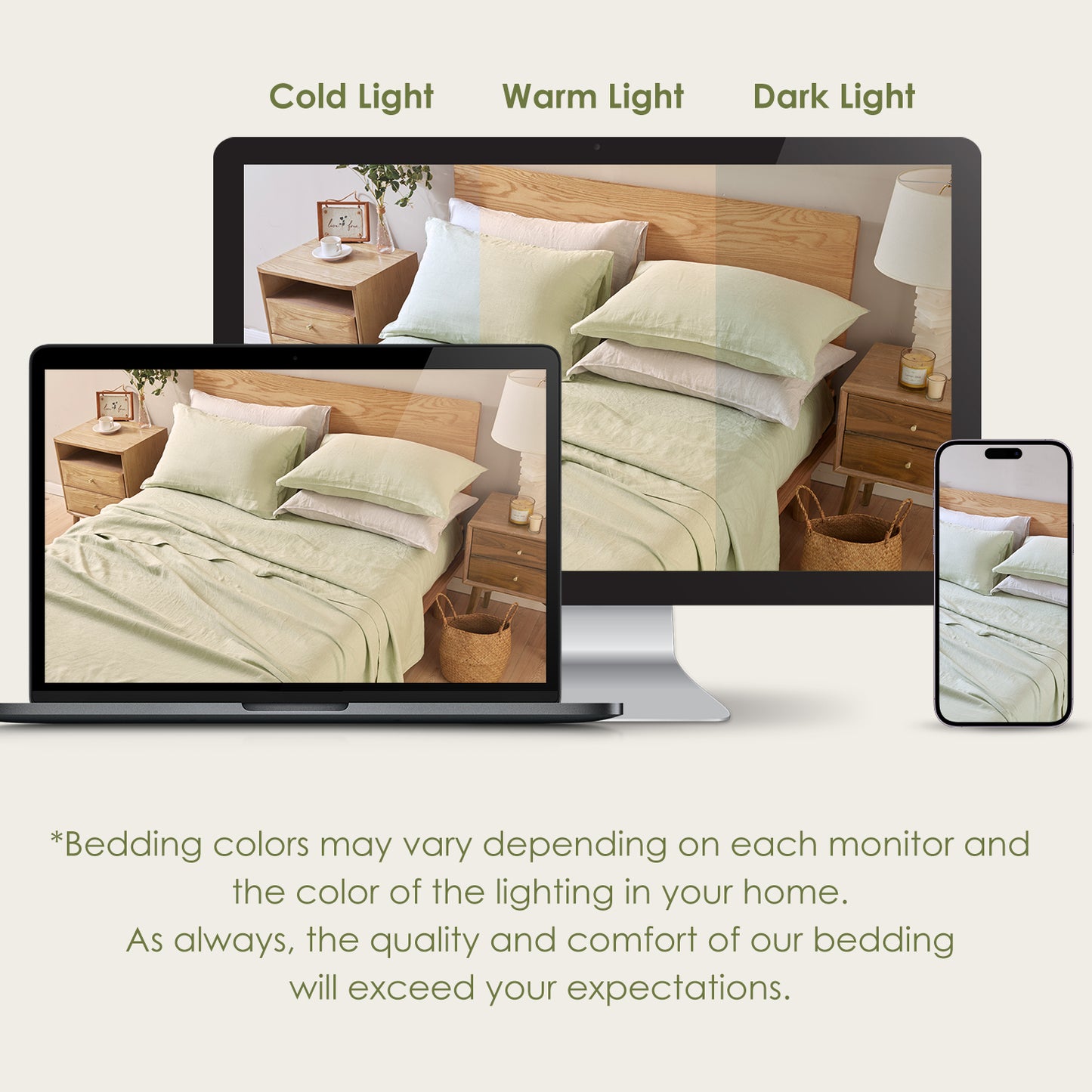 100% Linen Sheet Set