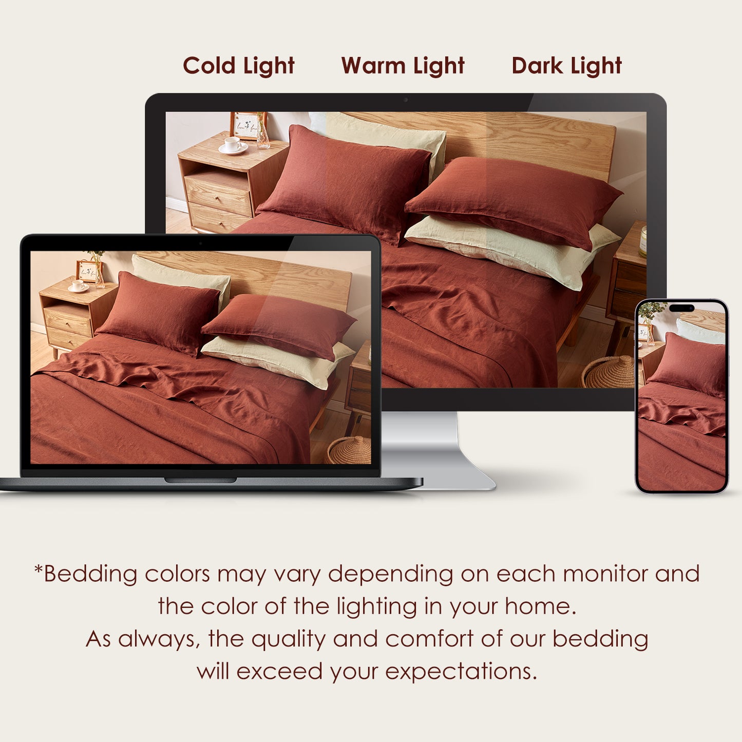 100% Linen Sheet Set