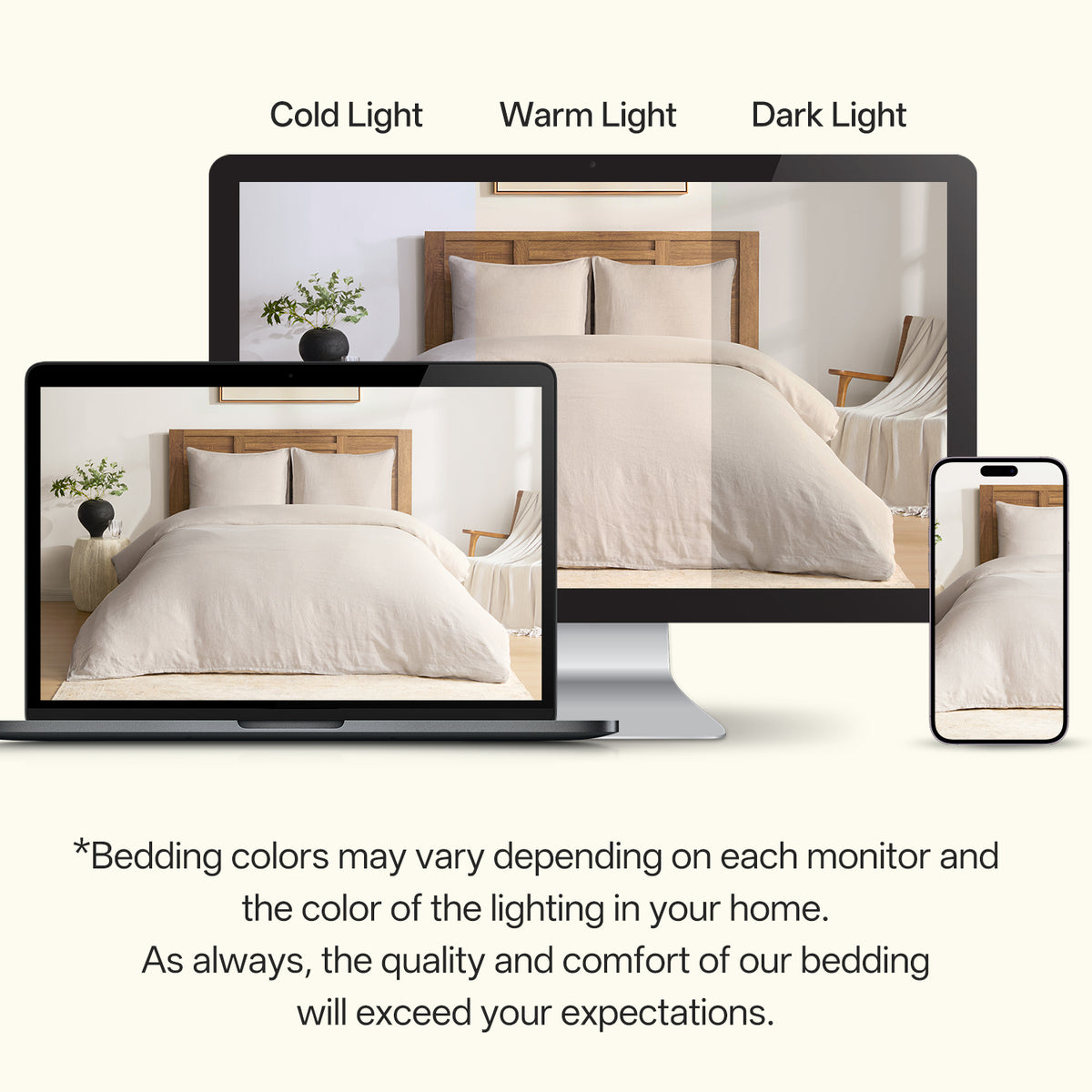 100% Linen Duvet Cover Set