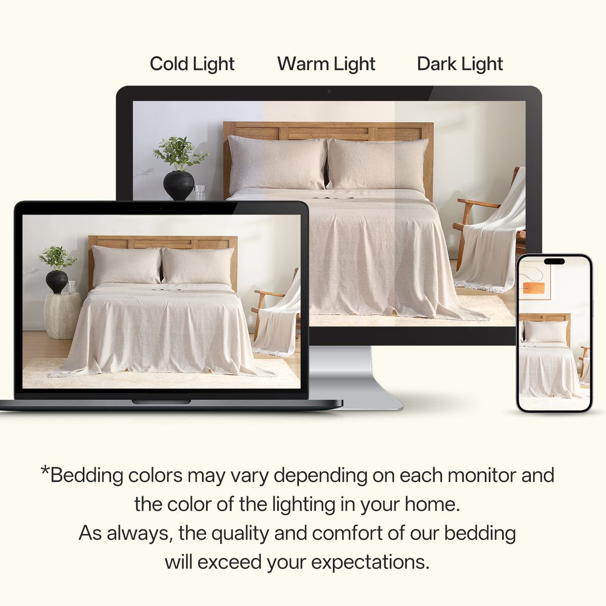 100% Linen Sheet Set