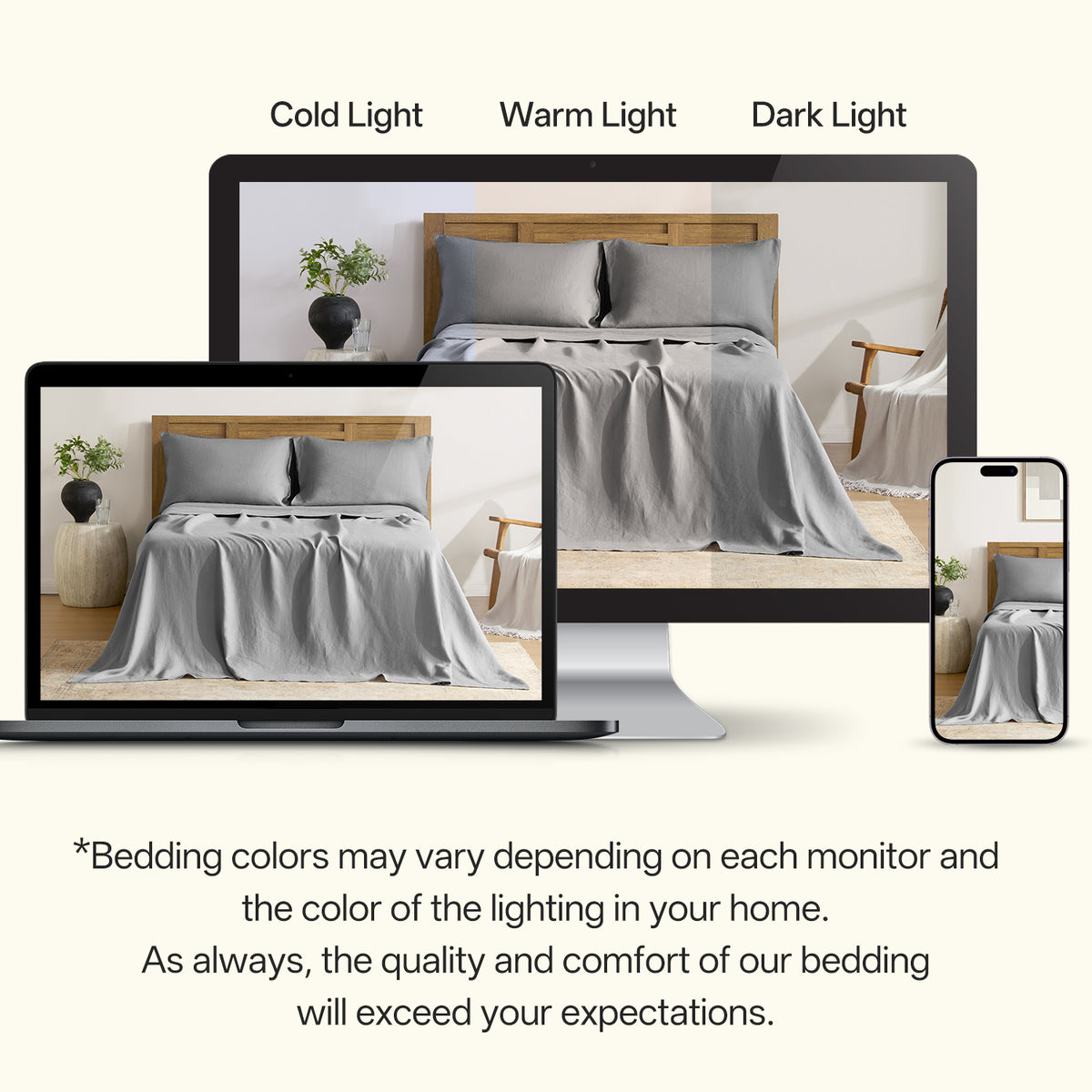 100% Linen Sheet Set