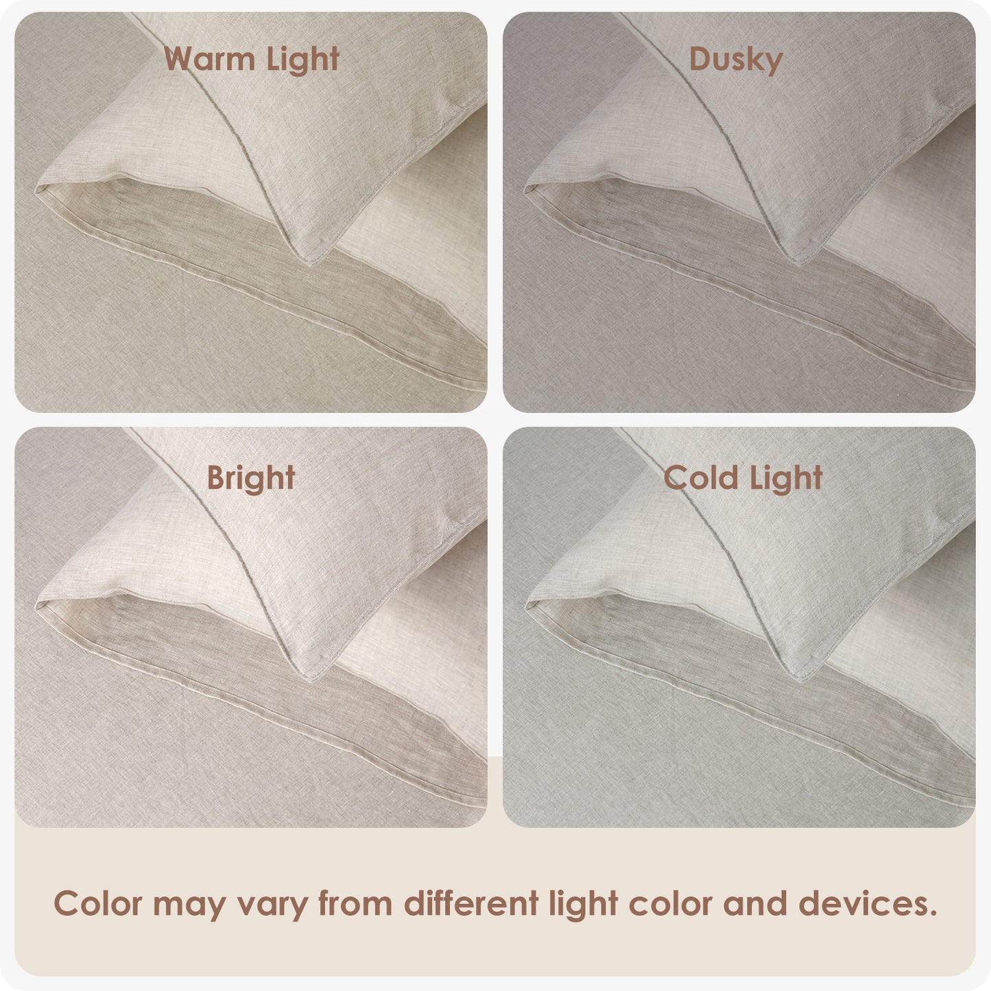 100% Linen Sheet Set