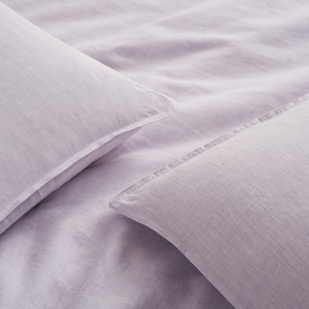 100% Yarn-dyed Linen Duvet Cover Set