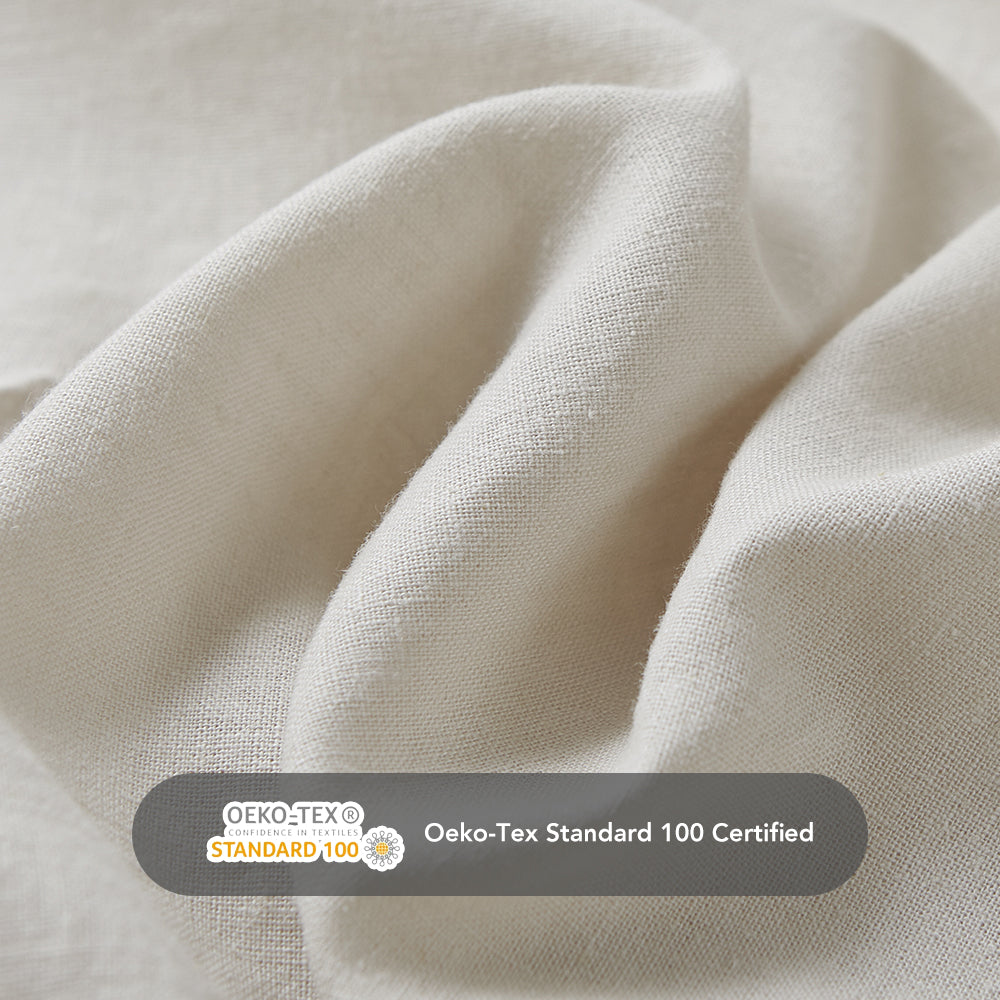 Linen Cotton Blend Sheet Set